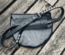 Load image into Gallery viewer, Leather Polka Dot Belt Pouch