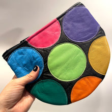 Load image into Gallery viewer, Leather Polka Dot Belt Pouch