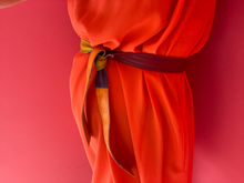 Load image into Gallery viewer, Recycled Leather Tie Belt