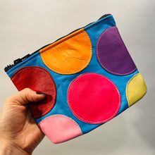 Load image into Gallery viewer, Multi-Colour Large Polka Dot Pouch