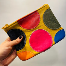Load image into Gallery viewer, Multi-Colour Large Polka Dot Pouch