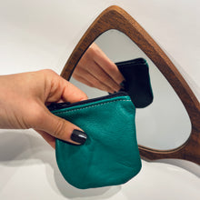 Load image into Gallery viewer, Leather XS Zipper Pouch