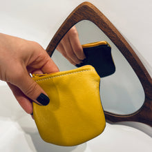 Load image into Gallery viewer, Leather XS Zipper Pouch