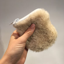 Load image into Gallery viewer, XS Recycled Shearling Pouch