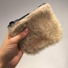 Load image into Gallery viewer, Small Recycled Shearling Pouch