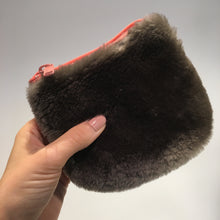 Load image into Gallery viewer, Small Recycled Shearling Pouch