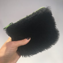 Load image into Gallery viewer, Small Recycled Shearling Pouch