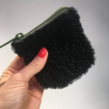 Load image into Gallery viewer, XS Recycled Shearling Pouch