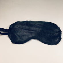 Load image into Gallery viewer, Leather and Silk Sleep Mask