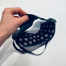 Load image into Gallery viewer, Leather and Silk Sleep Mask