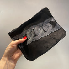 Load image into Gallery viewer, Leather Chain Applique Pouch