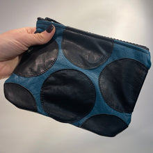 Load image into Gallery viewer, Large Polka Dot Zip Pouch