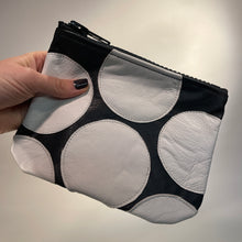 Load image into Gallery viewer, Large Polka Dot Zip Pouch