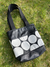 Load image into Gallery viewer, Leather Polka Dot Mini Tote Bag
