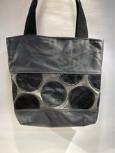 Load image into Gallery viewer, Leather Polka Dot Mini Tote Bag