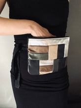 Load image into Gallery viewer, Recycled Leather Tie Belt Bag