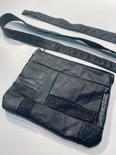 Load image into Gallery viewer, Recycled Leather Tie Belt Bag