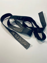 Load image into Gallery viewer, Recycled Leather Tie Belt