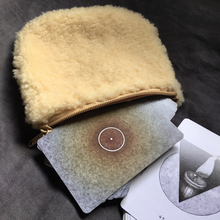 Load image into Gallery viewer, Medium Shearling Pouch