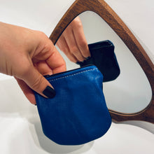 Load image into Gallery viewer, Leather XS Zipper Pouch
