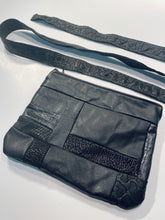Load image into Gallery viewer, Recycled Leather Tie Belt Bag
