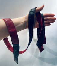 Load image into Gallery viewer, Recycled Leather Tie Belt
