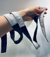 Load image into Gallery viewer, Recycled Leather Tie Belt

